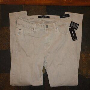 LIVERPOOL LA Women's Beige "Abby Ankle" Skinny Jeans Size 8/29 NWT!!